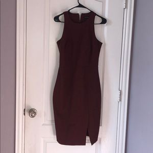 Perfect burgundy cocktail Dress
